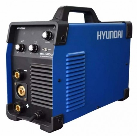 Hyundai MIG-180DUAL Soladadora inverter para micro alambre