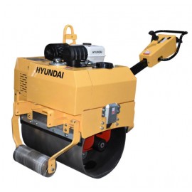 Hyundai HYRV750 Rodillo vibratorio un cilindro motor 13hp electromagnético